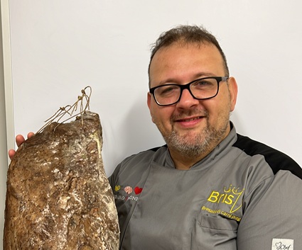 Una bresaola ottenuta da carne di Wagyu