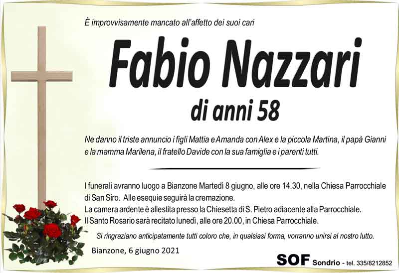 /necrologio Nazzari Fabio