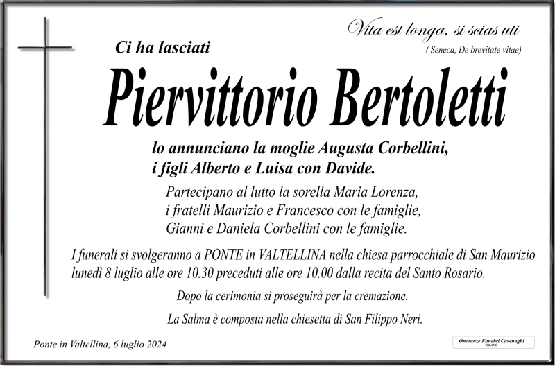 Necrologio Bertoletti Piervittorio