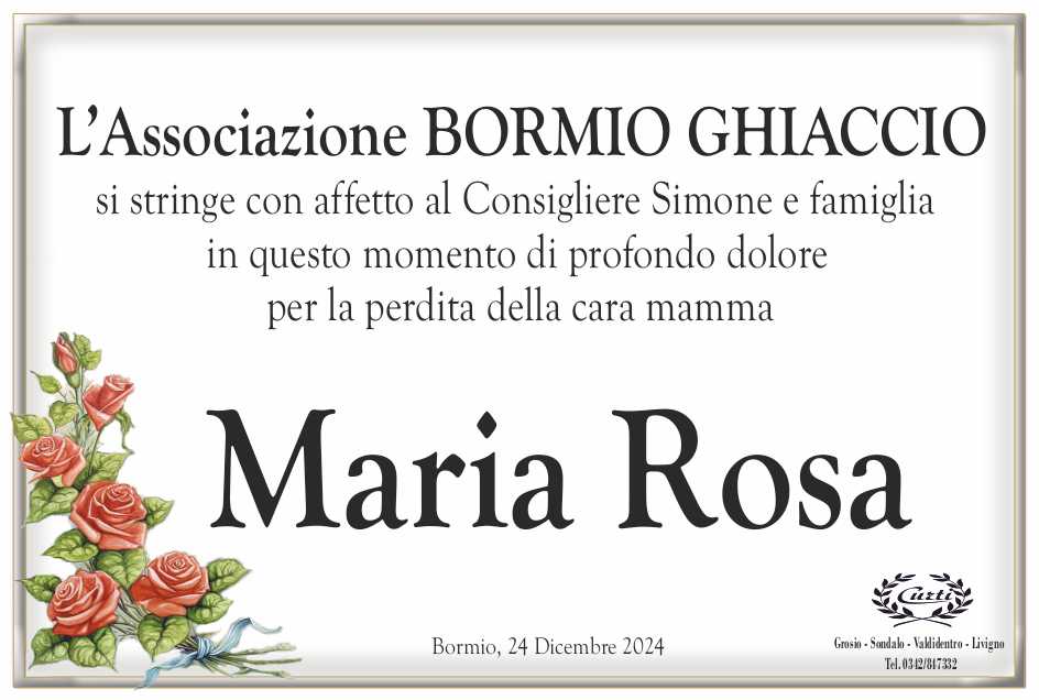 associazione bormio ghiaccio x def. maria rosa rodigari