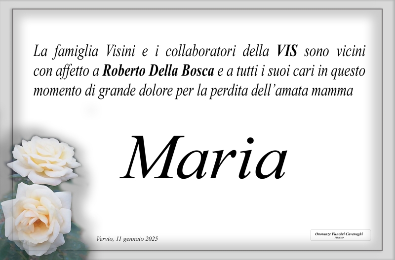 VIS per Borona Maria