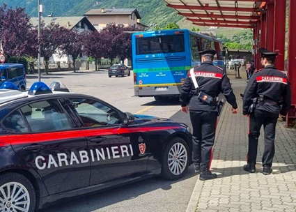 Arrestato a Tirano giovane