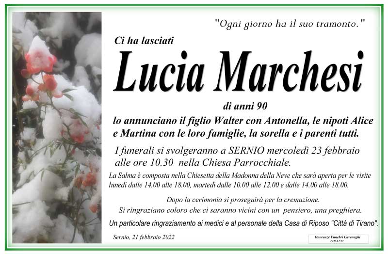 /necrologio Marchesi Lucia