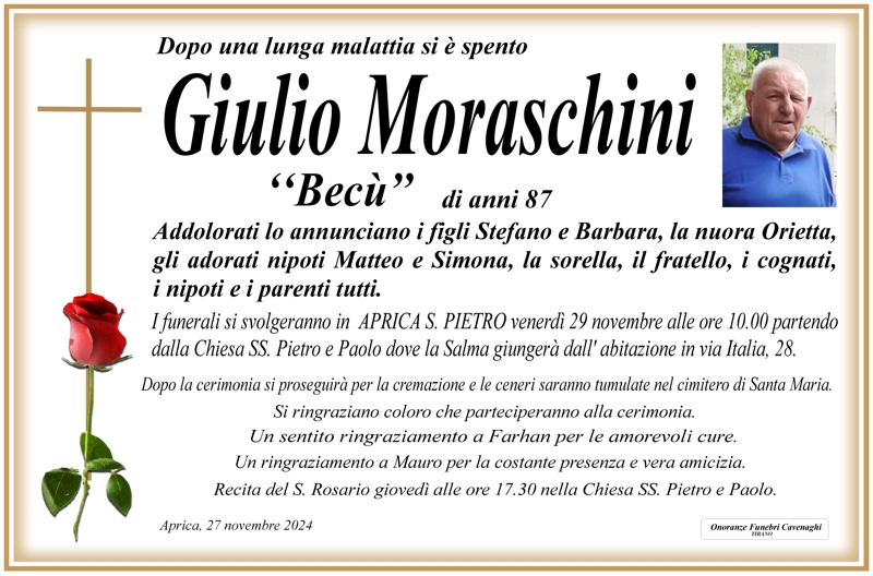 Moraschini Giulio