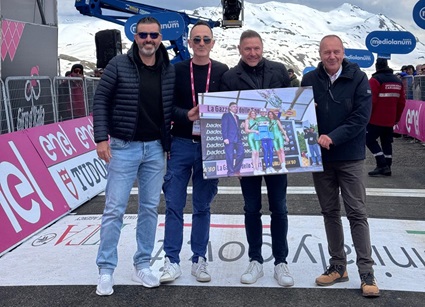 Giro d'Italia 2024 in Valtellina, Premiazione Pascal Richard