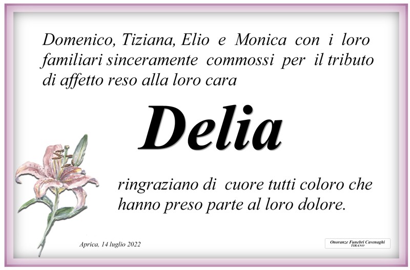 /Ringraziamenti Ambrosini Delia