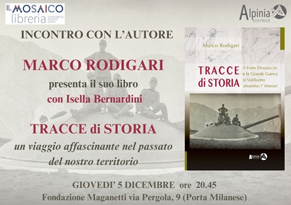 /Tirano ospita la presentazione di "Tracce di Storia"