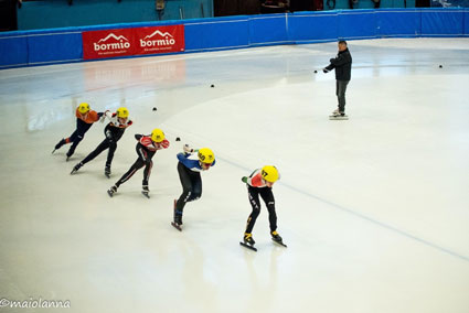 /Alta Valtellina trophy di short track a Bormio