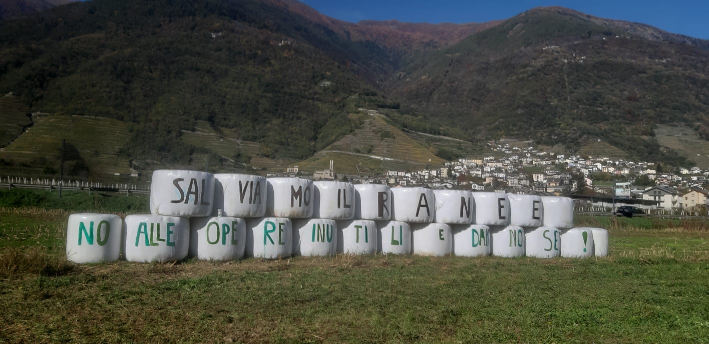 Bianzone, la battaglia per salvare il Ranée