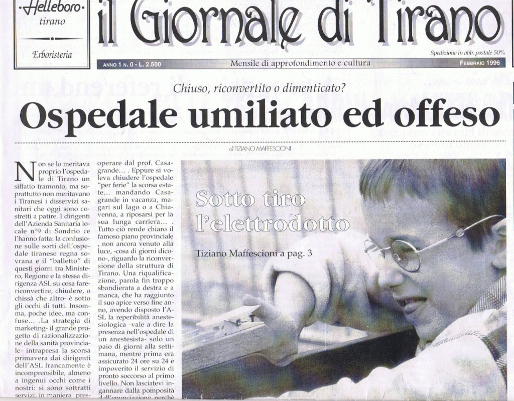 Il giornale di Tirano