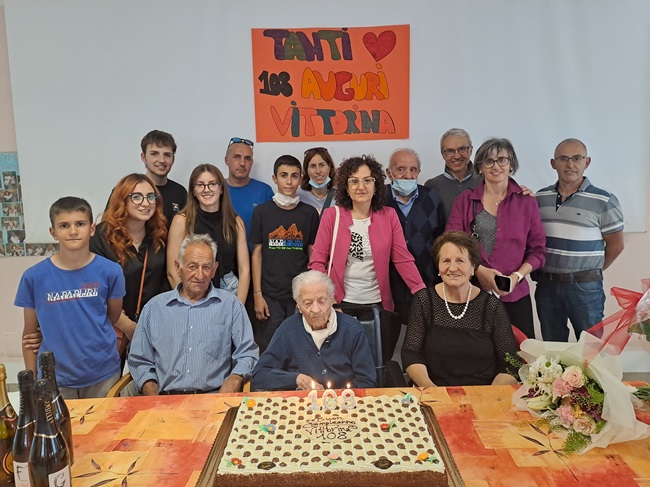 Tirano festeggia i 108 anni di Vittorina Nazzari