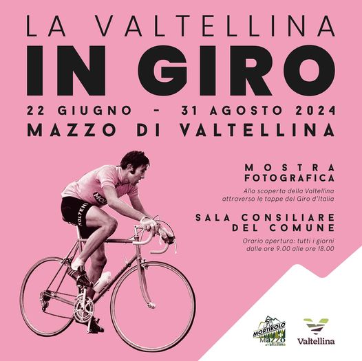 /A Mazzo mostra fotografica sul Giro d'Italia