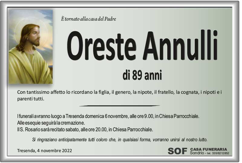 /necrologio Annulli Oreste