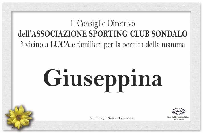partecipazione associazione sporting x giuseppina scarafoni