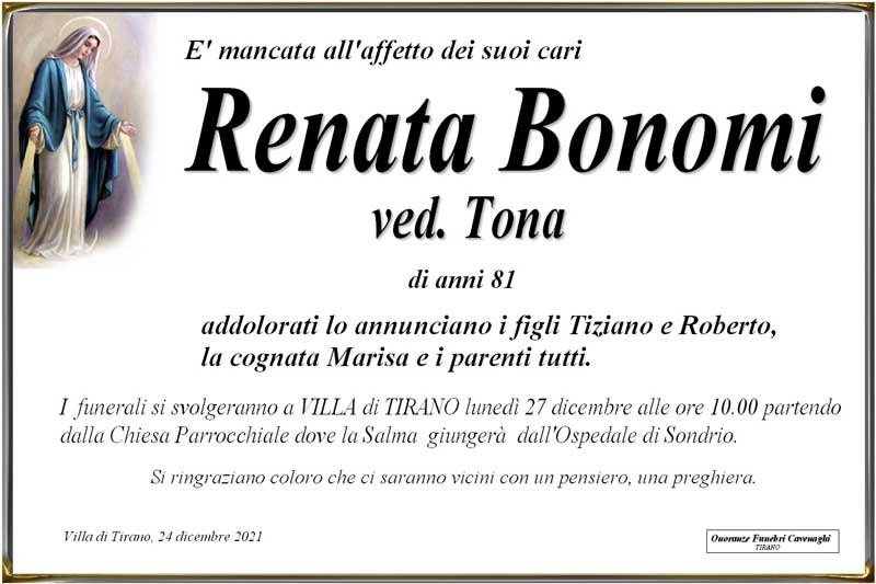 /necrologio Bonomi Renata