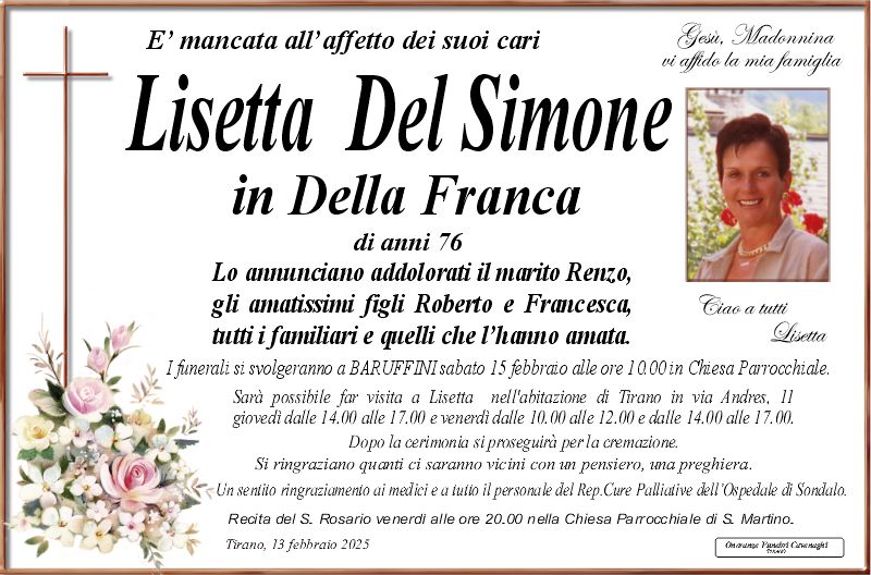 Del Simone Lisetta