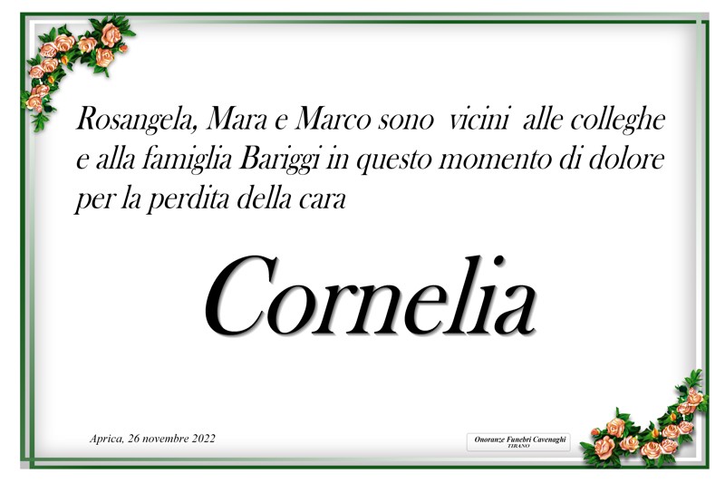 Farmacia Aprica per Tosoni Cornelia