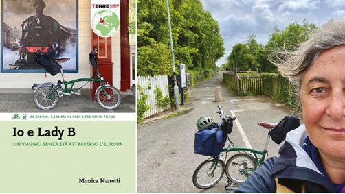 "Sul sicomoro" l’avventura di Monica Nanetti in bici