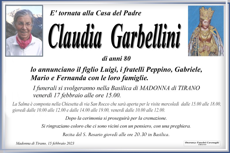 Garbellini Claudia