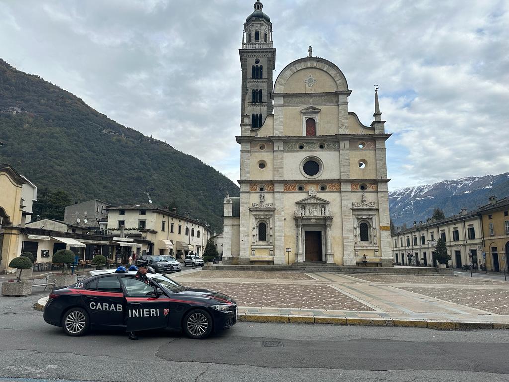 Arrestato a Villa di Tirano turista milanese