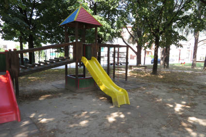/parco giochi inclusivo in Piazza Unità d’Italia