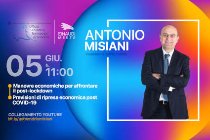 /Vice Ministro dell’Economia, Senatore Antonio Misiani