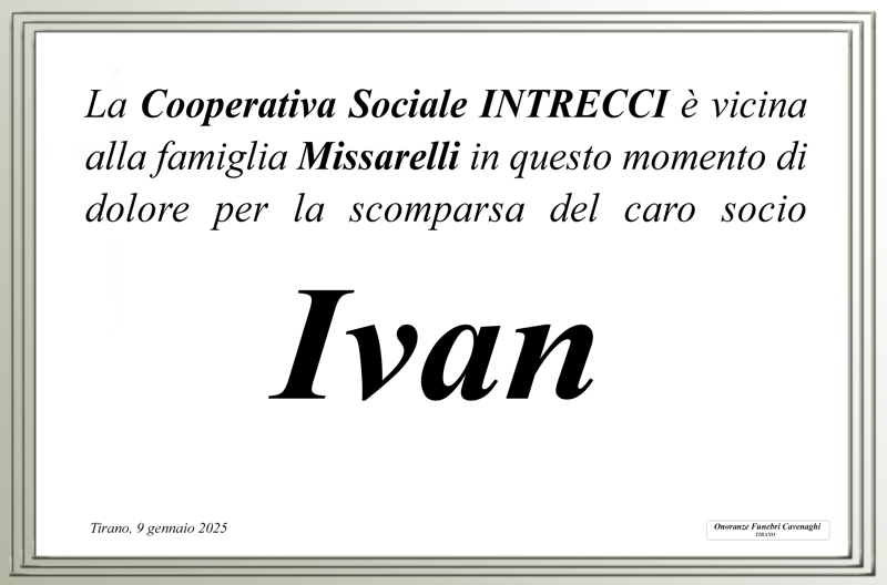 Intrecci per Missarelli Ivan