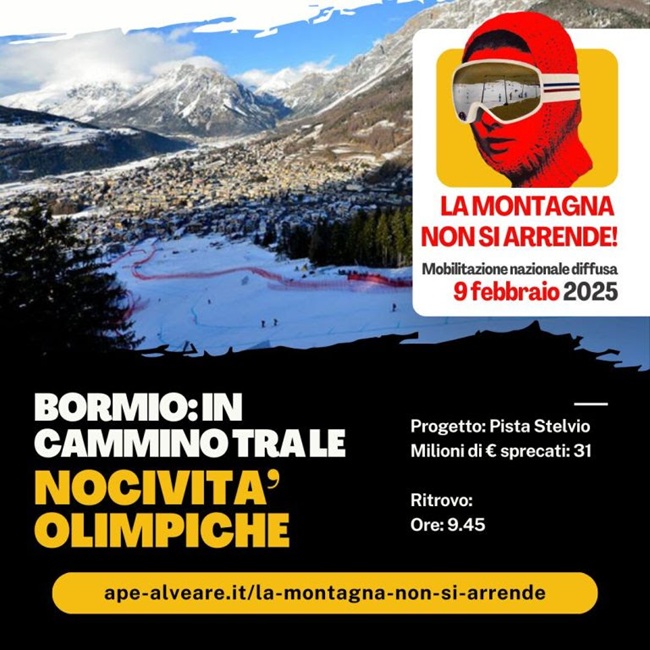 /la montagna non si arrende