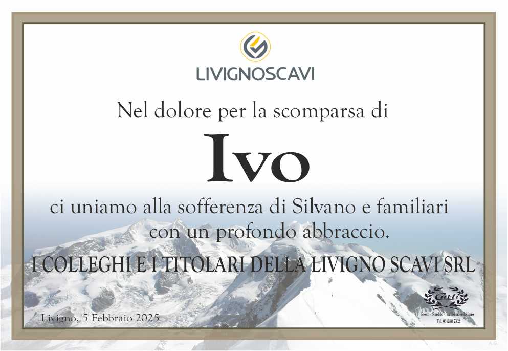 /LIVIGNO SCAVI PER ROCCA IVO