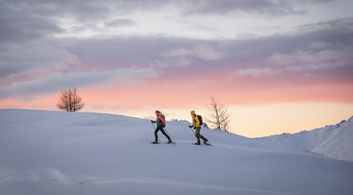 /Ciaspolare a Livigno