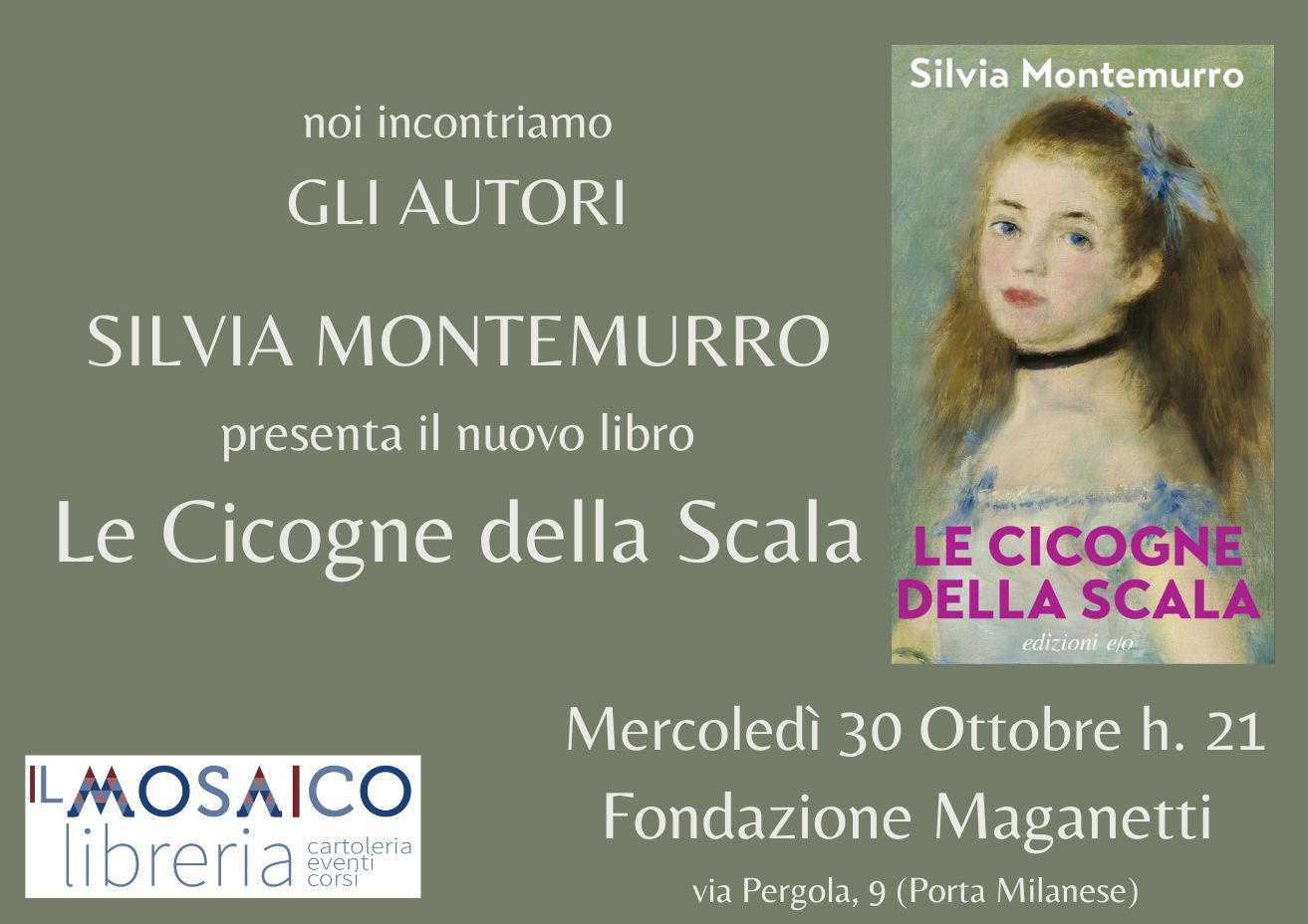 /Silvia Montemurro presenta "Le Cicogne della Scala"