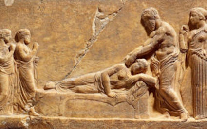 Un massaggiatore nell’antica Grecia