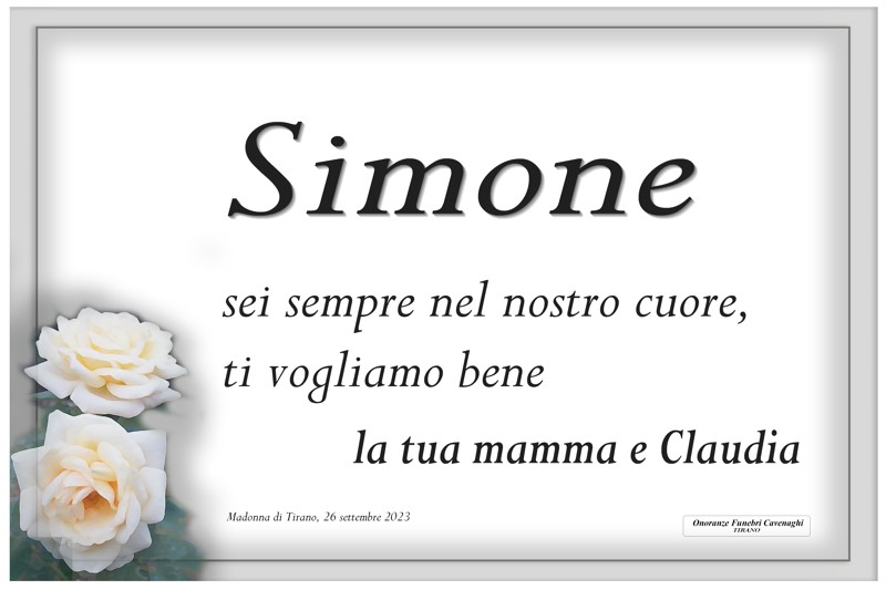 Mamma e Claudia per Franceschini Simone