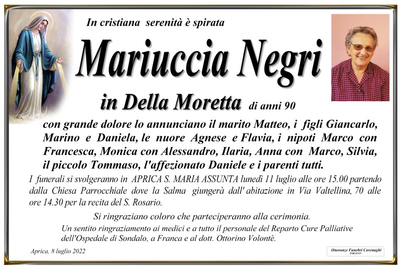 /Necrologio Negri Mariuccia