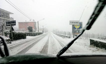 /nevicata Tirano_viabilità