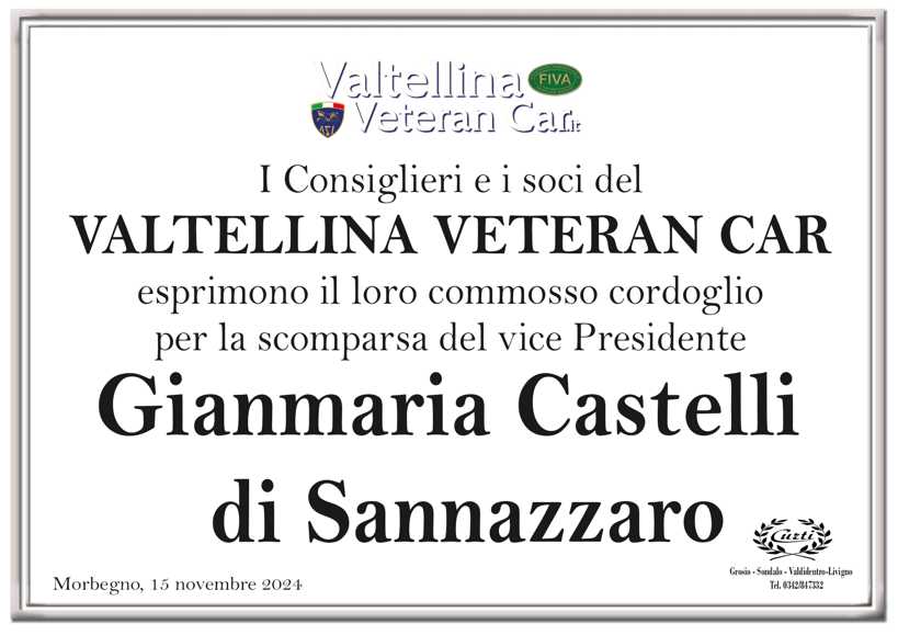 partecipazione veteran x gianmaria castelli di sannazzaro