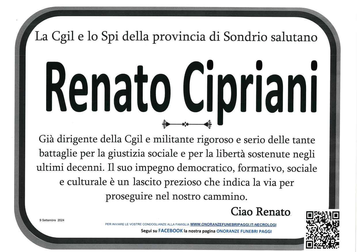 partecipazione renato cipriani