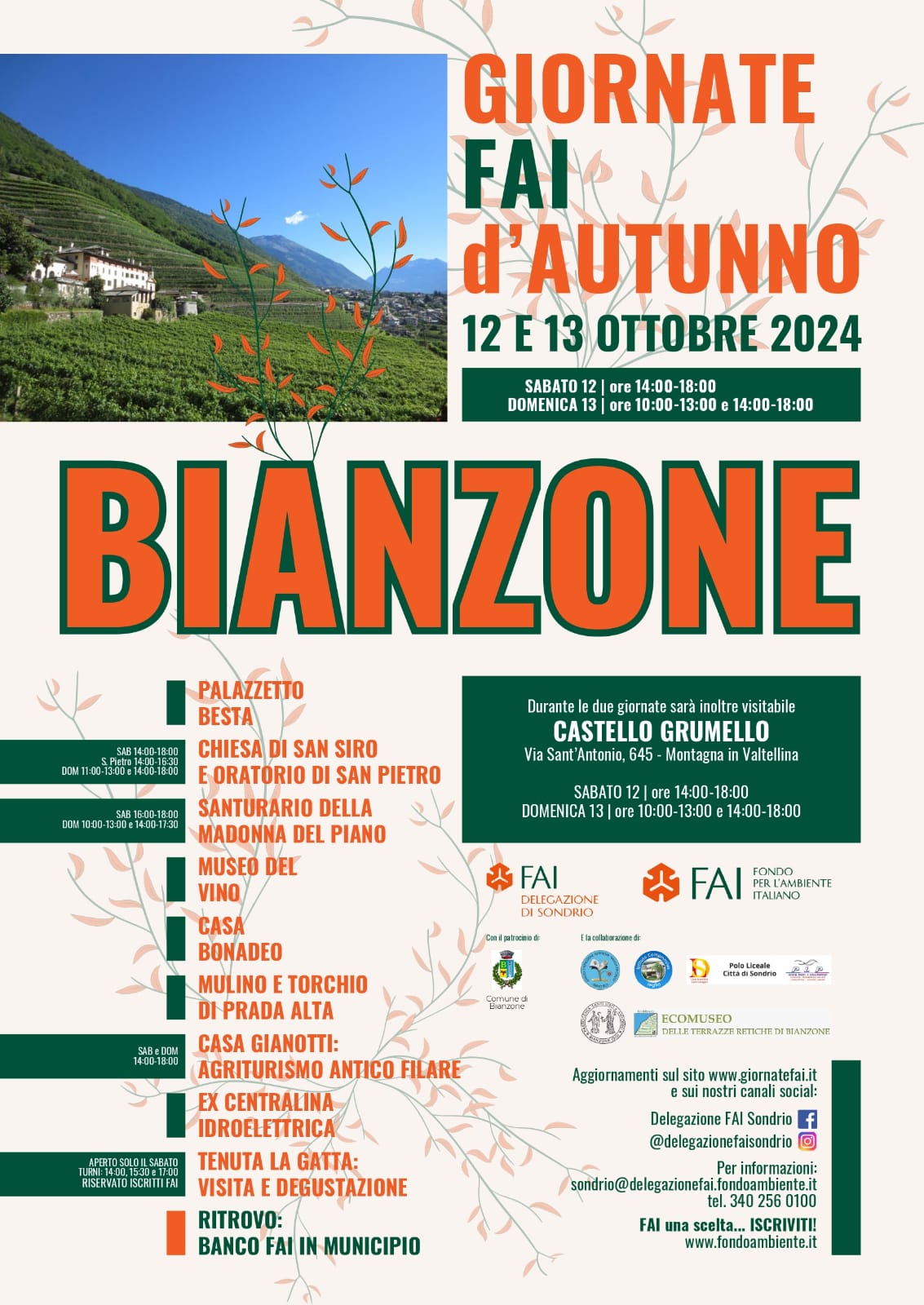 /Giornate FAI d'autunno a Bianzone