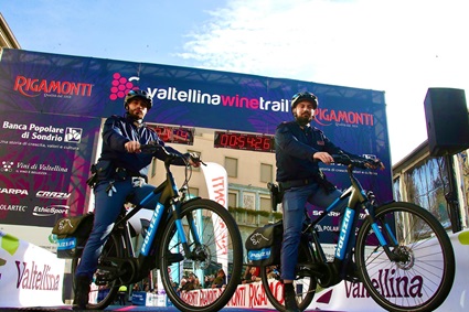 Controlli della Polizia per la Valtellina Wine Trail