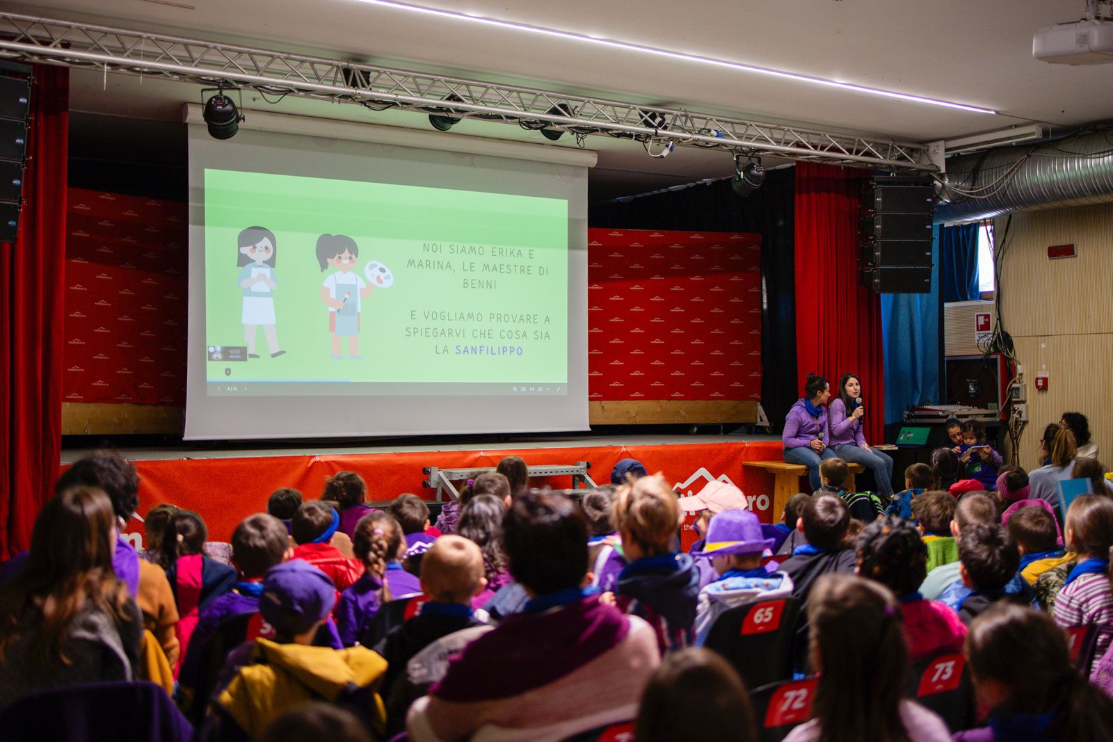 /Lezione di solidarietà alla scuola primaria di Valdidentro