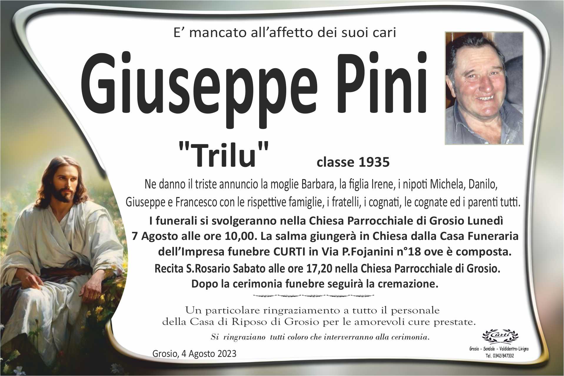 pini giuseppe classe 1935