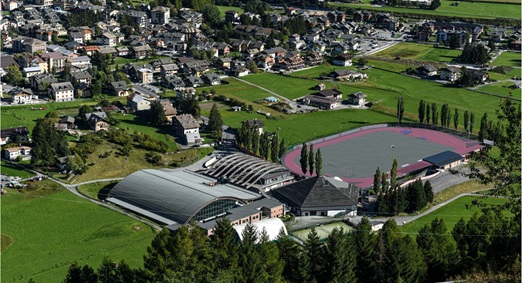 Bormio, il nuovo impianto di atletica