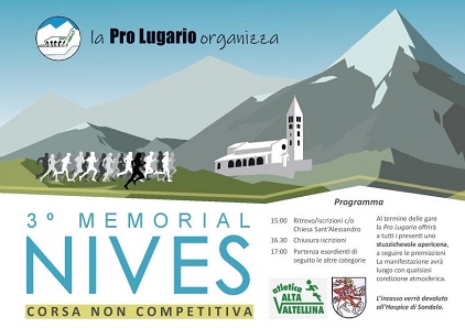 Terzo 'Memorial Nives' a Lovero