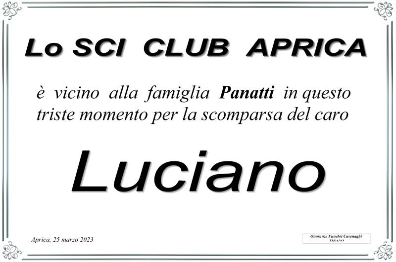 /Sci Club Aprica per Panatti Luciano