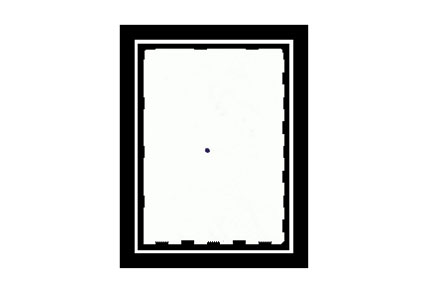 Il puntino nero nel foglio bianco