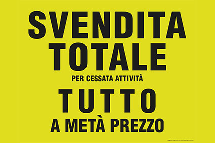 /Tirano: Svendita per cessata attività al negozio di ferramenta Schiantarelli