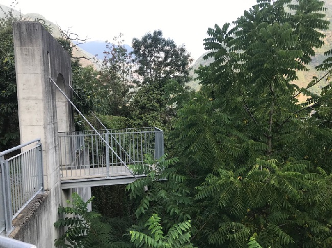 Il Belvedere della località Dosso in Tirano