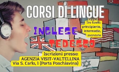 Iscrizioni ai Corsi di Lingua Inglese e Tedesca