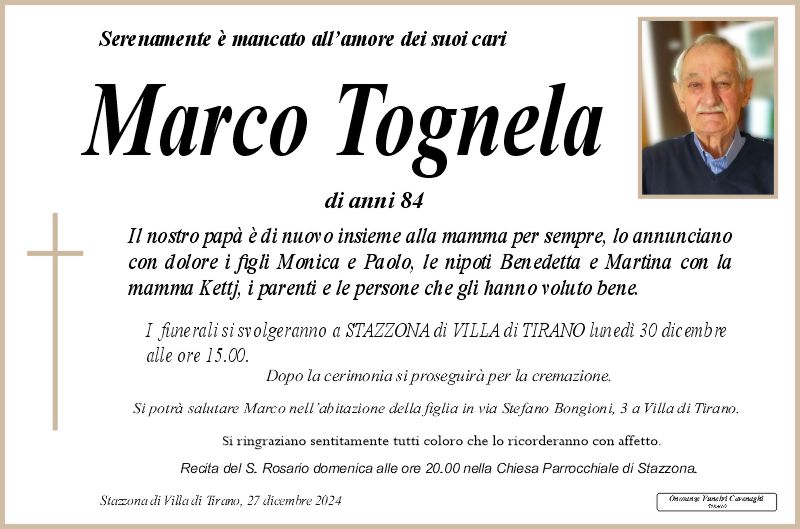 Tognela Marco Stefano