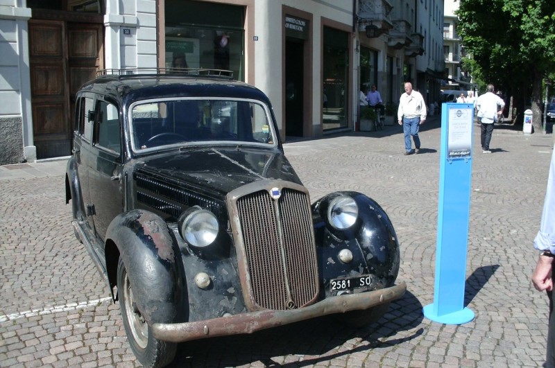 /Una storica vettura delll'Automobilistica Perego